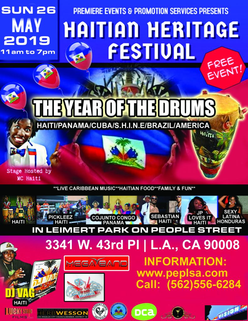 Haitian Festival 2019 PREMIERE EVENT AND PROMOTION SERVICES, INC.